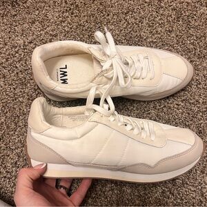 Madewell League Sneakers in Washed Nubuck size 8.5